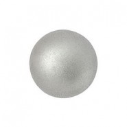 Les perles par Puca® Cabochon 14mm - Silver allu mat 00030/01700